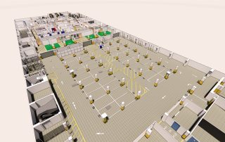 John Lewis Headquarters: 171 Victoria Street garage view