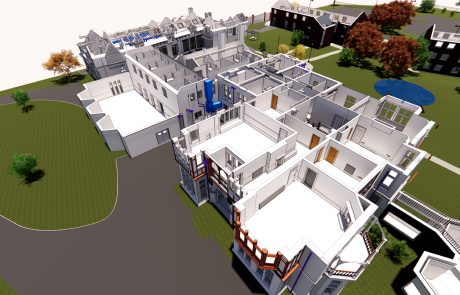 Leicester University, Rendering 3D