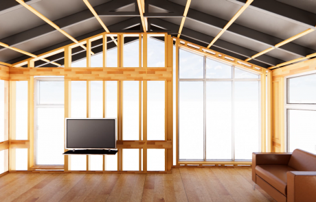 Inside view, Prefabricated Park Home, Stately Albion