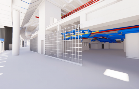 Rendering International Terminal, Waterloo, Utilities